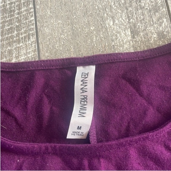 Nordstrom Size Medium Purple Bohemian Style Tunic Top. - Picture 3 of 6